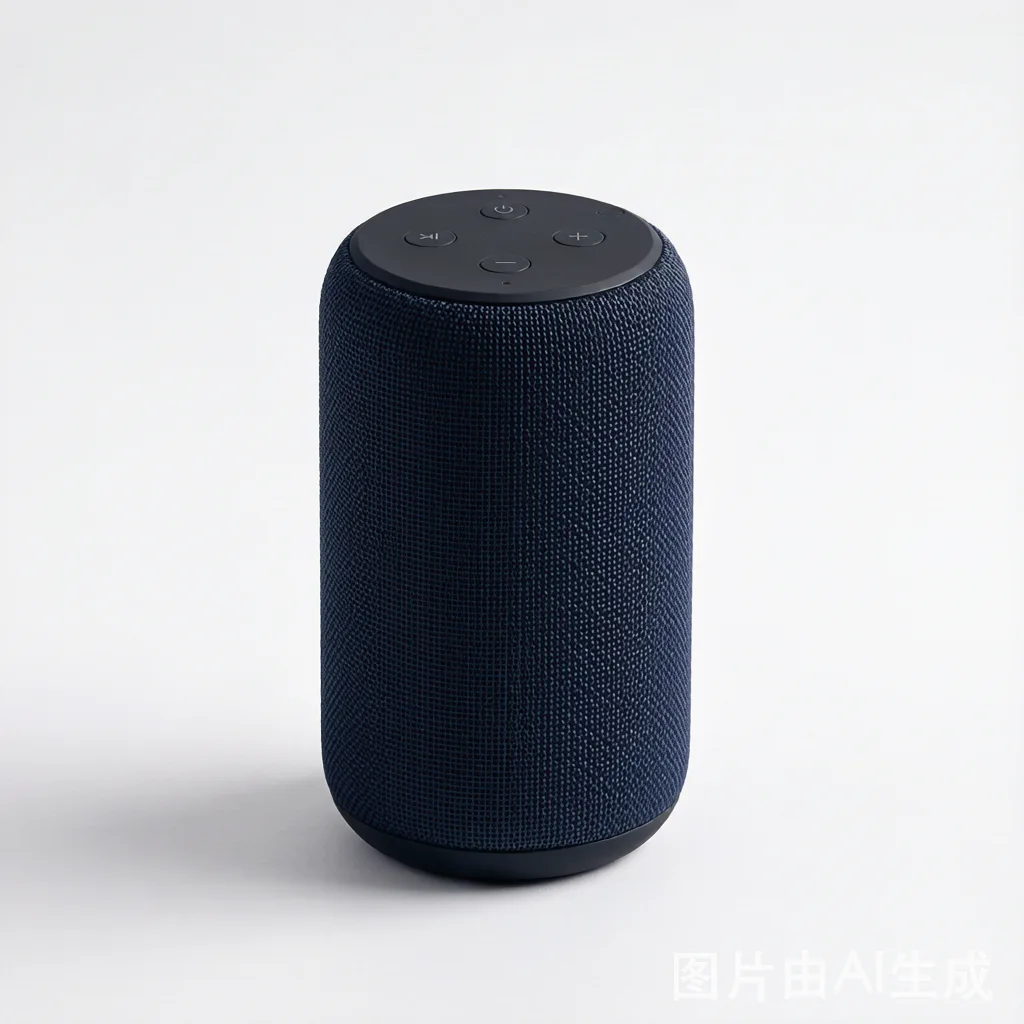 Aurora Sound HB02 Fabric Cover Stereo Portable Speaker Long Battery Life Wireless Audio System for Desktop Office Home Use